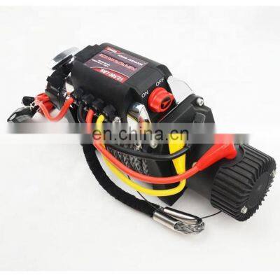 Auto Parts Nylon Winch for Jeep Wrangler JK 2007+ 12500lbs Bumper Winch for Jeep Accessories photo-2