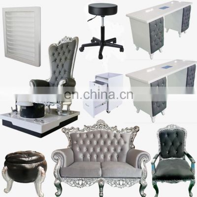 Hair salon Furniture sets beauty chair hydraulic for all purpose nail table for sale