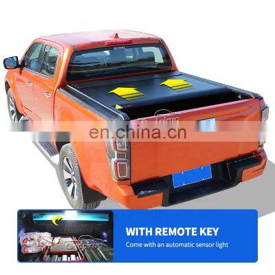 Pickup Truck Retractable Truck Bed Covers Electric Tonneau Cover Hilux for Toyota Hilux Vero Vigo