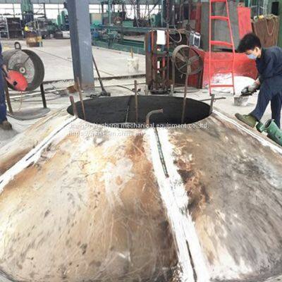 Large Carbon Steel open Conical head with paint 6700mm*16mm