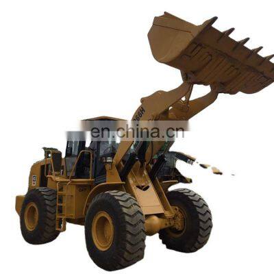 Cheap used Japan wheel loader Caterpillar 966H in Shanghai, CAT 6 ton front end loader for sale