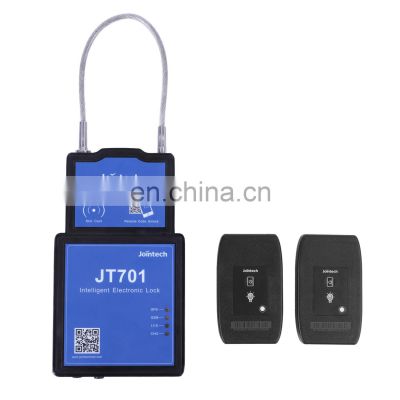 Jointech JT701 Smart GPS Tracker Padlock Asset Cargo Transportation GPS Tracking Device Remote Monitoring Container GPS Lock