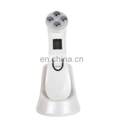 6 in 1 RF Ems Led Light Therapy Face Neck Lift Facial Beauty Device