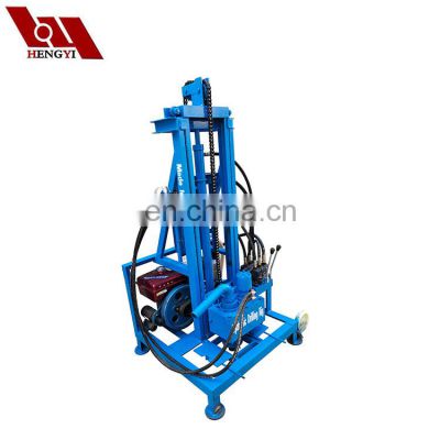 used borehole drilling machine for sale/air compressor for water well drilling rig/deep well drilling machine