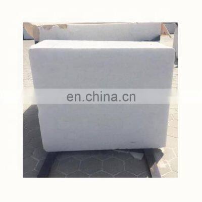 Cheap Vietnam pure white marble floor tiles for inner floor