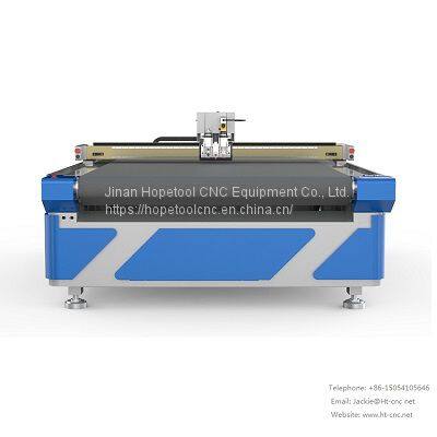 2022 New Oscillating Knife Pu Leather Cutting Sofa Making Machine For Fabric Textile photo-3