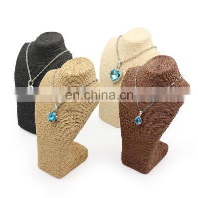 Factory Direct Sale Necklace Bust Display Stand Jewelry Store Holder Earring Pendant Rack Displayer photo-4