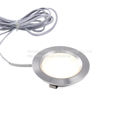 RGB Color Changing LED Under Cabinet Lights Kit Aluminum Slim Puck Lamps for Kitchen Counter Wardrobe Counter Furniture Ambiance Christmas Decor Lighting (6 Lights) photo-3