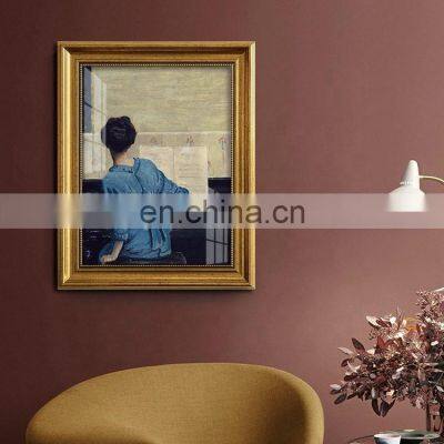 European-style Wall Decor Artwork Canvas Painting With Frame for Living Room photo-2