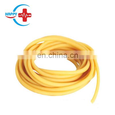 HC-J011 happycare Best price first aid plastic Medical Latex tourniquet Surgical Disposable