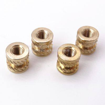 Custom Brass Melt Insert Knurled Nut