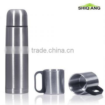 500ml vacuum flask and 2 cups gift set