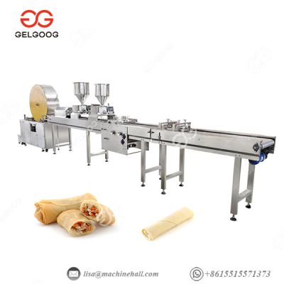 Stainless Steel Multifunctional Automatic Commercial Spring Roll Pot Sticker Dumpling Machine