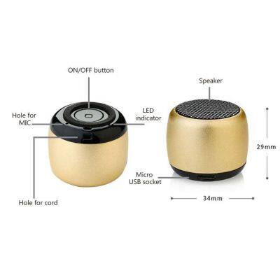 2 In 1 Easy Carry Sound Playing Box Mini Size 2W Smart Mobile Gadgets Wireless Blue Tooth Mini Portable Speaker photo-6