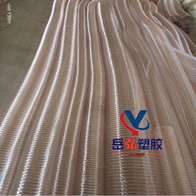 PU Polyurethane Copper-plated Steel Wire HoseImported Material: Sanitation Road Sweeper, Dust Collection Pipe photo-4