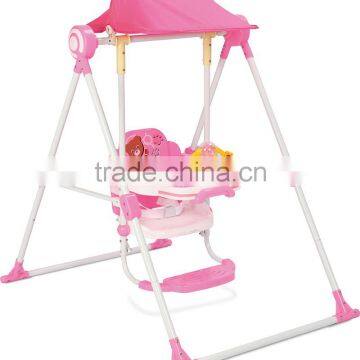 Fashion Design indoor Toy Cartoon Baby Swing LW5P312Q