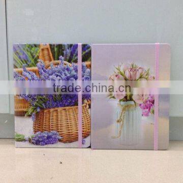 Full Color Printing Cover Notebook With Elastic Band for Closure photo-2