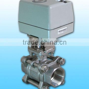 KLD400 2-way Motorized Ball Valve(stainless steel) for automatic control,water treatment, process control, industrial automation