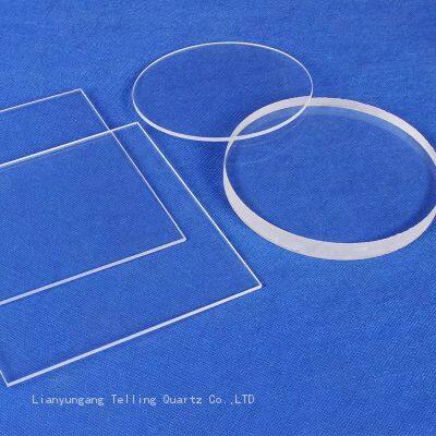 Optical quartz glass plate quartz disk JGS2