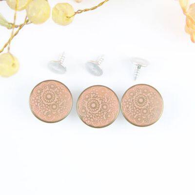 New Style High Quality Classic 17mm Accessories and Rivets Custom Logo Denim Metal Tack Jeans Button for Jeans photo-4
