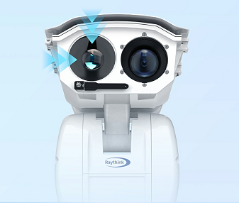 High-Performance PC4 Dual-Spectrum PTZ Security Camera with 12μm Uncooled Infrared Detector for 24/7 Monitoring