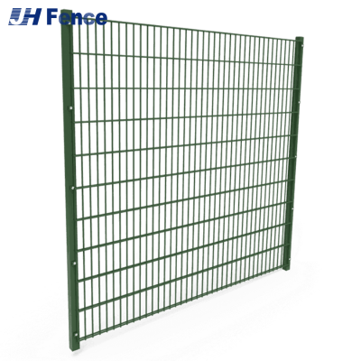 Panel de cerca de malla de alambre soldado curvado en tres dimensiones recubierto de PVC de metal para jardines y granjas