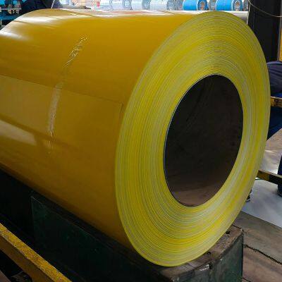 Color Coated Roofing Material Gi Prepainted Steel Coil PPGI photo-3