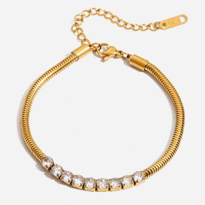 Bracelet en acier inoxydable fabriqué avec précision par CNC et doté de propriétés hypoallergéniques