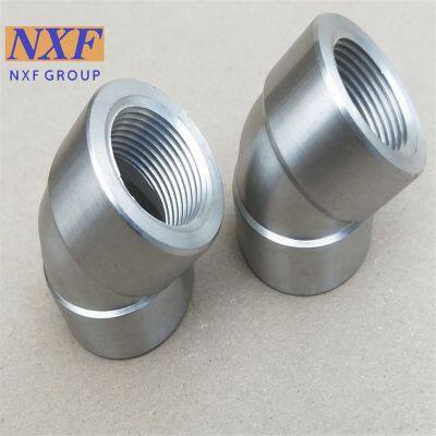 NXF UNS N10276 2.4819/NiMo16Cr15W/C276 Внешний диаметр DN15-1200 Класс давления 3000-9000 90/45 градусов Нержавеющая стальная резьбовая тройник