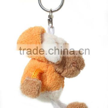 hot sale mini plush sheep keychain, plush sheep keychain toy