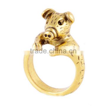 2015 Hot selling Pet Pig Animal Ring for girl