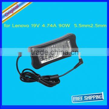 For Lenovo 19V 4.74A 90W power adapter input 100~240v ac 50/60hz For IdeaPad Y530 V60 Y430 electrical plug adapter