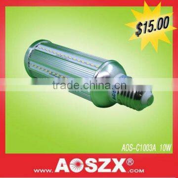 AOSZX Brand Aluminum heat sink for 360 degree corn light 1150LM - 1050LM 230VAC 10w led corn bulbs