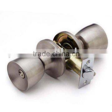 Cylindrical knob lockset