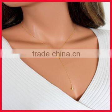 gold filled evil eye,Star with cz 925 sterling silver women necklace