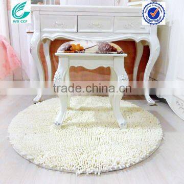 fashion design chenille waterproof bath rug area rugs clearance