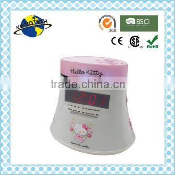 Gorgeous Design Hello Kitty Daylight AM FM Alarm Clock Radio photo-1