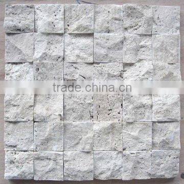 Travertine Marble Mosaic Tile HHM-D016