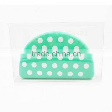 Newest Fashion Silicone Bag Silicone Wallet Silicone Coin Purse with Various Colors