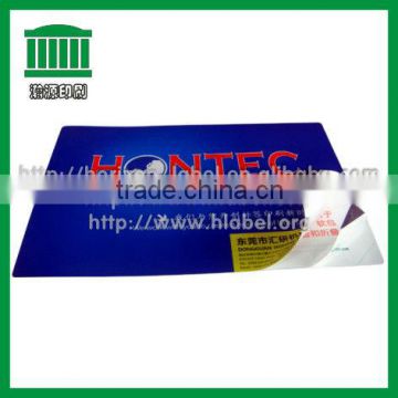 2015 HOT Sale Printing Plastic Sticker with FREE Samples