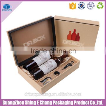 Customer made paper box packaging for wine,wine gift box packaging