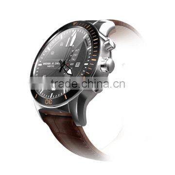 Bluetooth 4.0 300mAh Stainless Steel Round Smart Watch photo-2