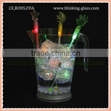 LED stirrer for cocktail drinking