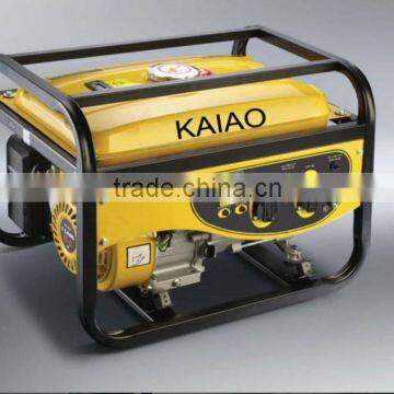 KGE2500 2-2.2kw Portable Open Type Petrol Power Generator