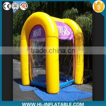 Customized promotional Customized inflatable money booth for advertisment