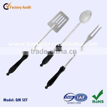 telescopic bbq set, turner, fork, spoon