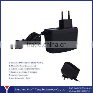 Direct plug-in Adaptor 12v dc 2a Power Adapter