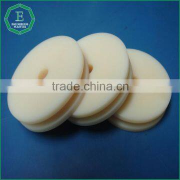 Engineering Cnc Machined Nylon Pulley 3 v Groove Durable Plastic Pulley Bearing Wheel photo-3