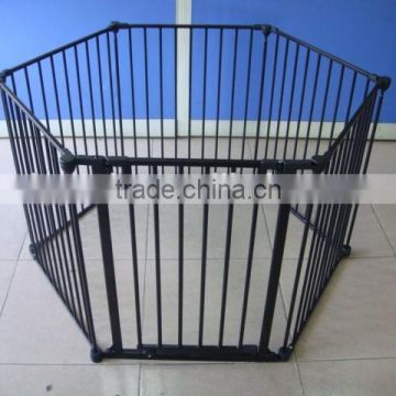 NEW CHILD SAFETY HEARTH GATE / BLACK METAL FIREGUARD/PLAYPEN/DIVIDER