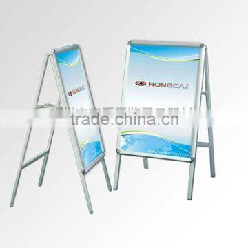 Single-side A board aluminum frame